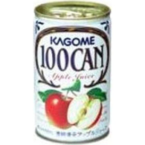 Kagome, 100CAN, Apfel 100% Saft, 160g
