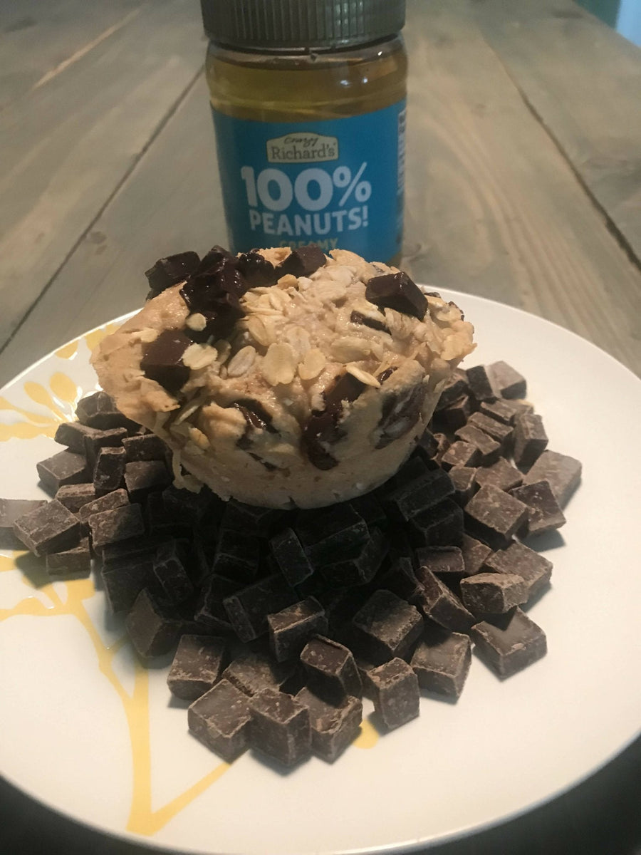 Horton House Scone GF – PB & Belgium Schokolade Chunk – groß Muffin (nur online erhältlich)