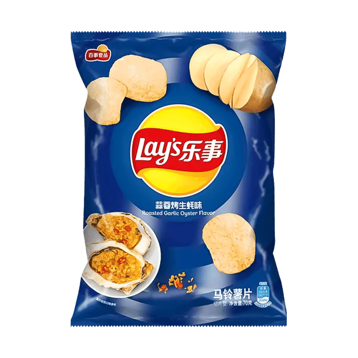 Lays Geröstete Auster 70g – CHINA (Fall von 12)