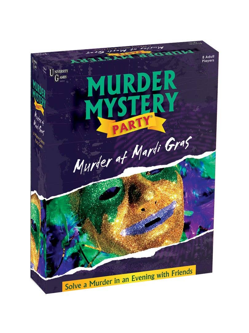 Murder at Mardi Gras-Murder Mystery Party Spiele