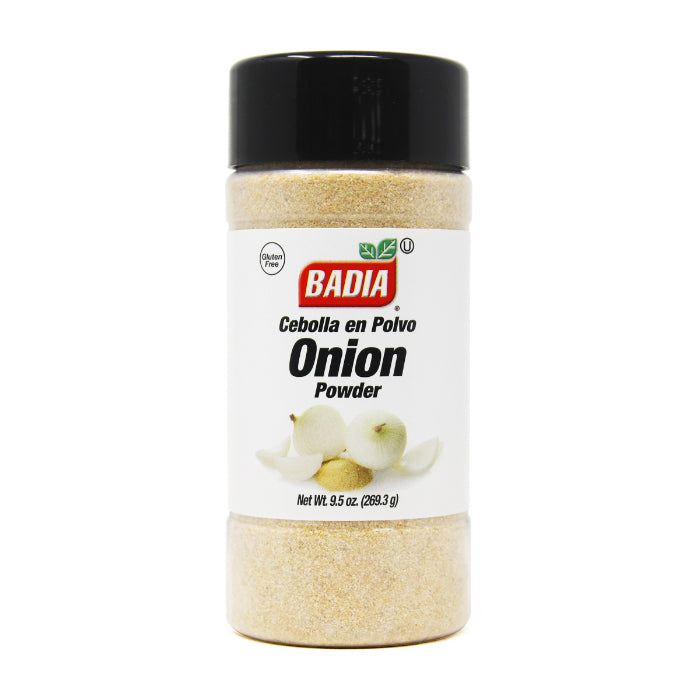 Badia Zwiebelpulver, 9,5 Oz – Packung mit 12 Stück