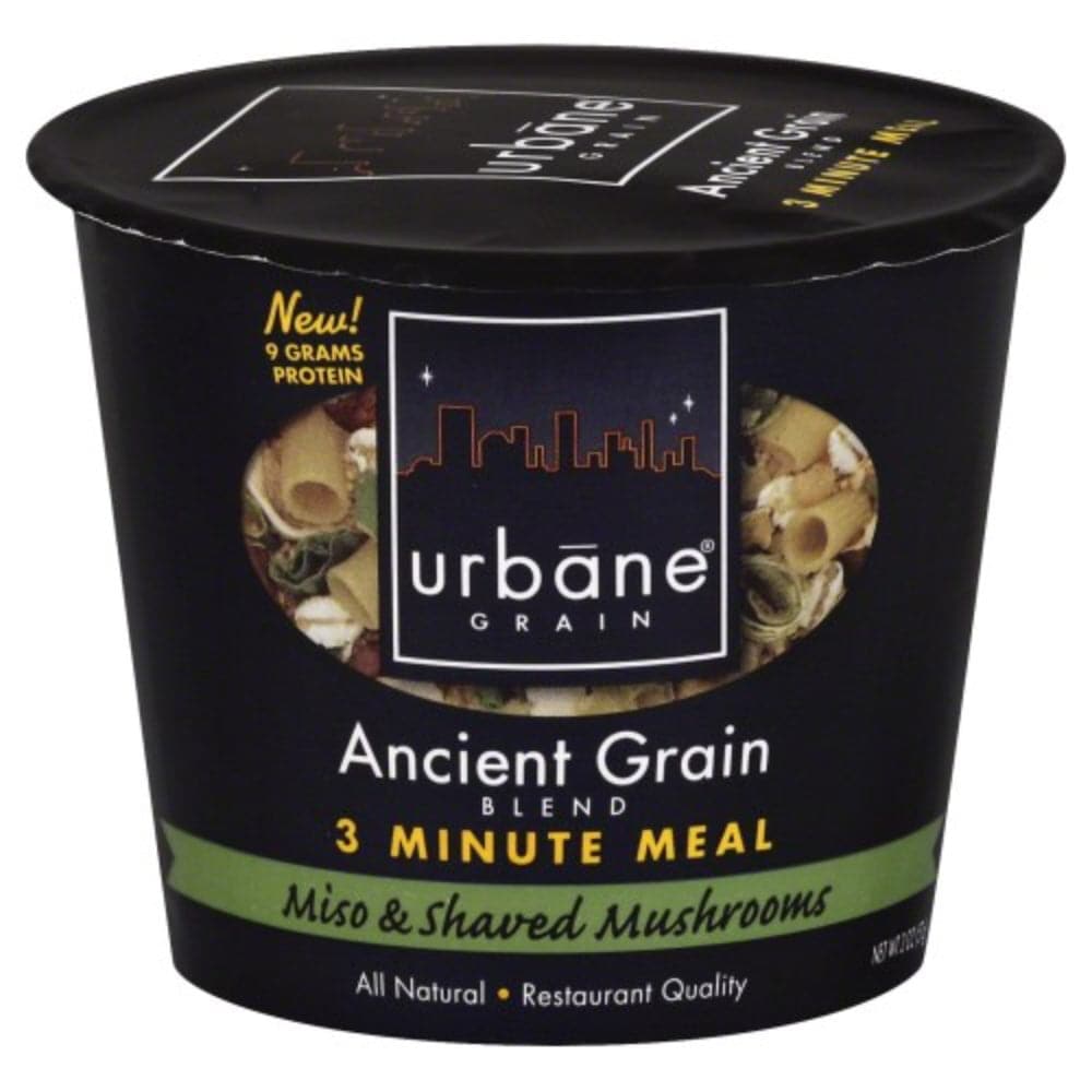 URBANE GRAIN – 3 Minuten MEAL MISO & Rasierte MUSHROOMS