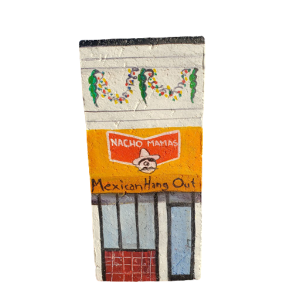 Linda Amtmann Hand Painted Brick-Nacho Mamas weiß