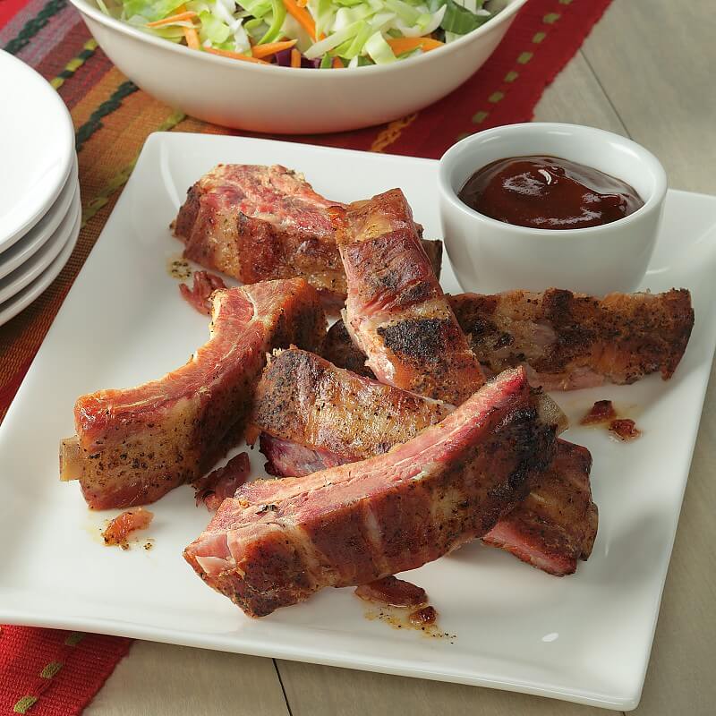 Kansas City geräucherte Baby-Ribs