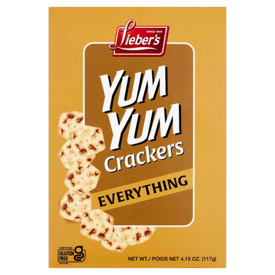 Lieber's Everything Crackers, Koscher zum Passahfest, 4,15 oz