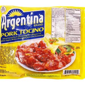 Argentinien Marke – Schweinefleisch Tocino (geschnittenes gehärtetes Schweinefleisch) – 12 OZ