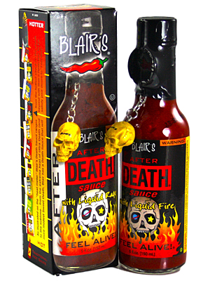 Blairs nach dem Tod mit Chipotle Chilisauce