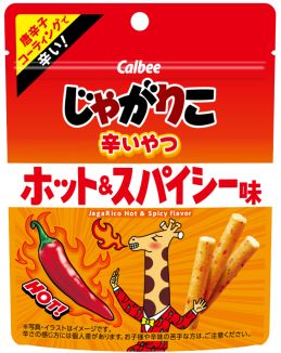 Calbee, Jagariko Karaiyatsu, Hot & scharf 38g