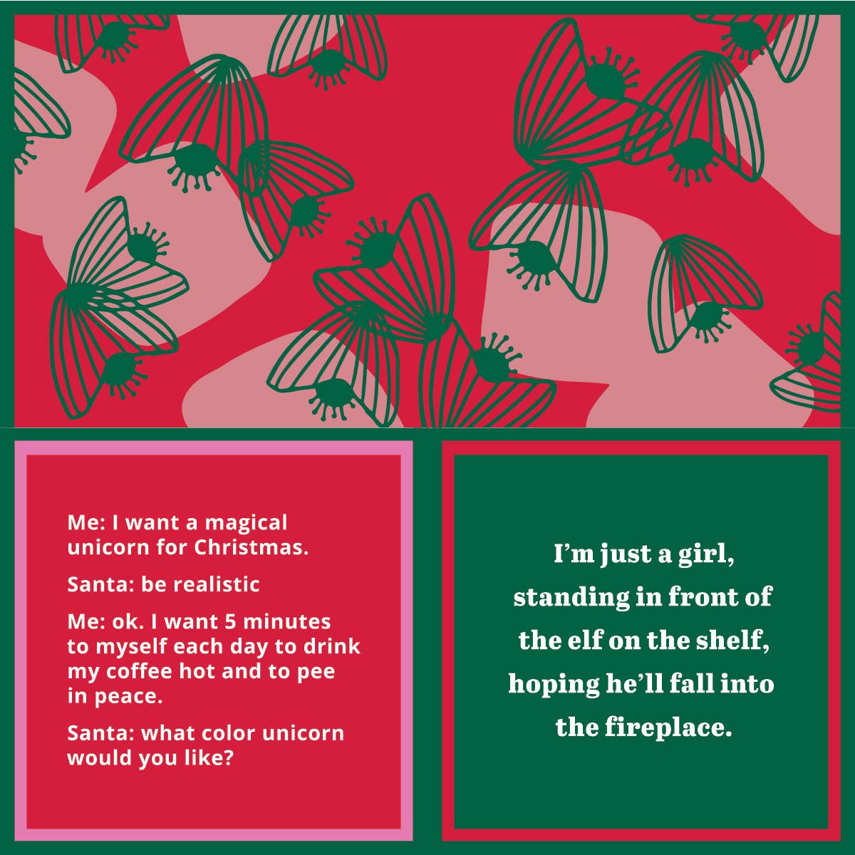 Serviette: XMAS Elf auf Regal