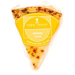 Rebel Käse – veganer Pfefferklinkenkäse, – 6oz