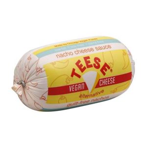 Teese veganer Käse nacho Geschmack – perfekt für Snacks