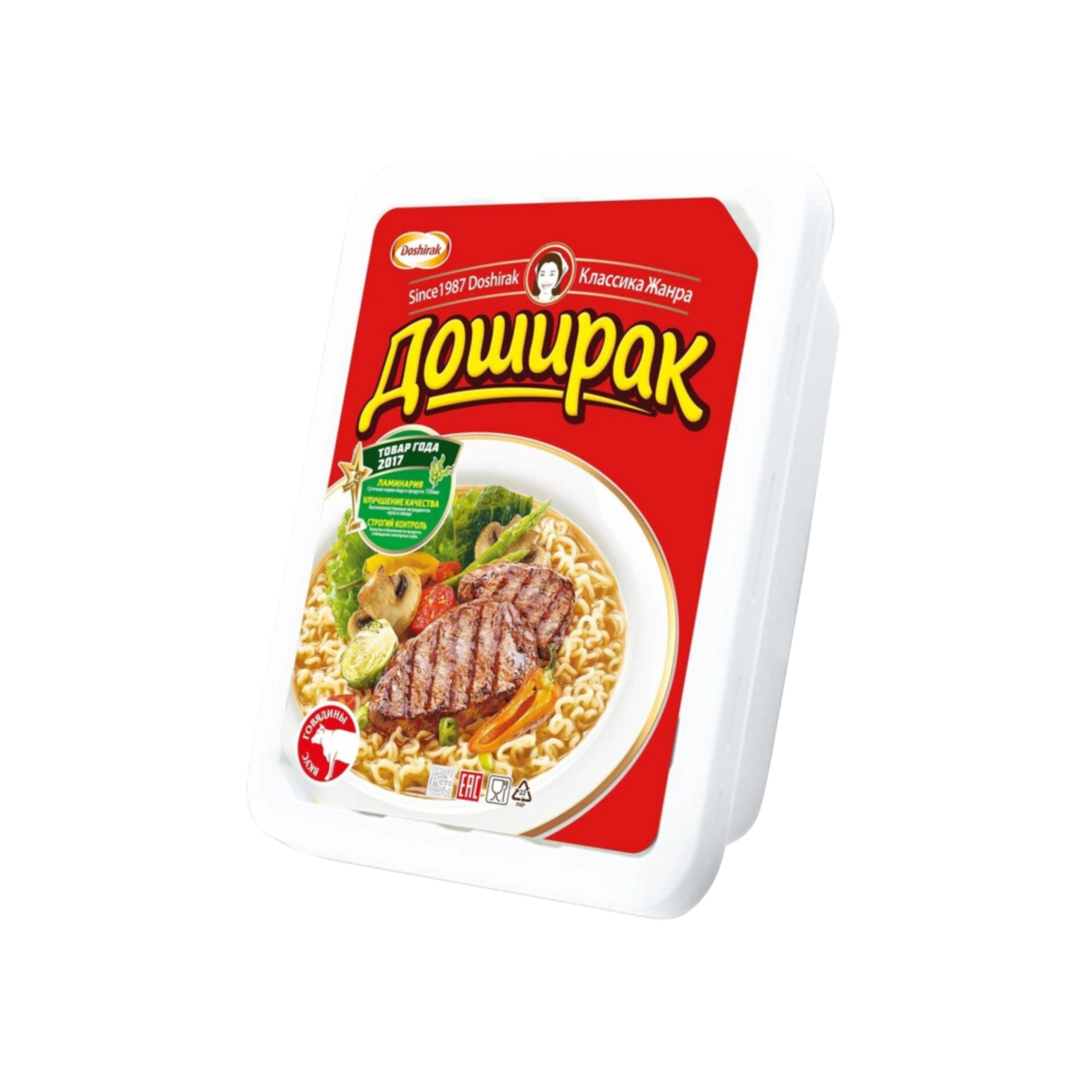 Doshirak scharfes & würziges Rindfleisch (Russland)