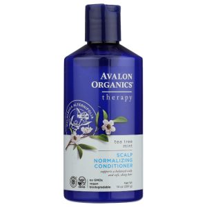 Avalon Organics – Conditioner Tee Tree Minze, 14 oz – Packung mit 1 Stück