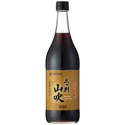 Mizkan, Rot Vinegar, Akazu, Mitsuban Yamabuki, Hergestellt aus Sake Pulp, 900ml