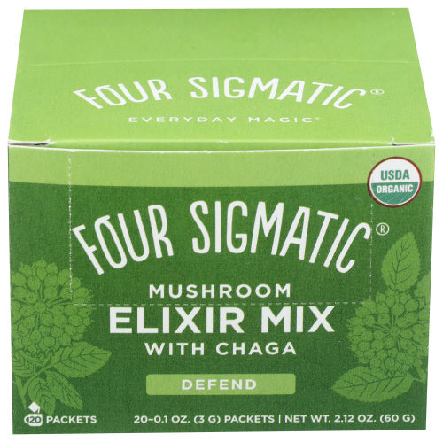 Vier Sigmatic – Elixir Mischung mit Chaga 2.12 Oz – Packung mit 1