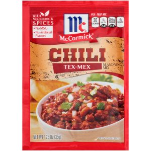 McCormick Würzchilli tex mex, 1,25 Unzen – Packung mit 12