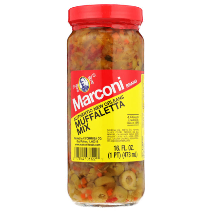 Marconi – Muffaletta Mild, 16 Oz – 12er Packung
