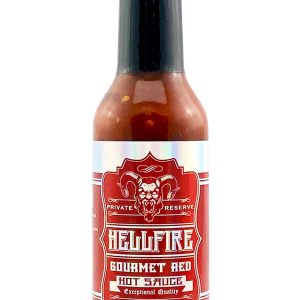 Hellfire Gourmet rote scharfe Sauce