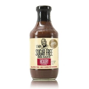 G Hughes Zuckerfreier bbq-Sauce Hickory aromatisiert