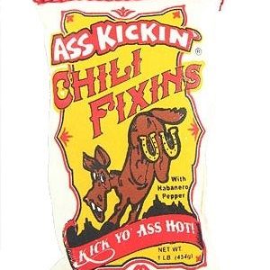 Arsch Kickin Chili fixins, . – 16oz