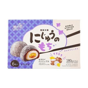 Yuki & Love Ananas und Taro Doppelfüllung Mochi