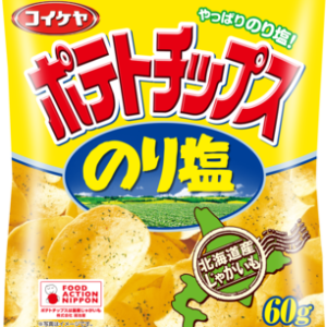 Koikeya “ Kartoffelchips, Algen und Salzgeschmack – 60g