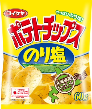 Koikeya “Kartoffelchips, Algen & Salz Geschmack” 60g