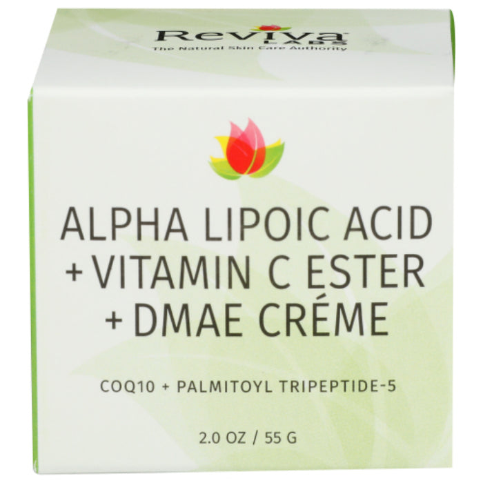REVIVA Creme Nacht Alpha Liponsäure 2 OZ – Packung mit 1