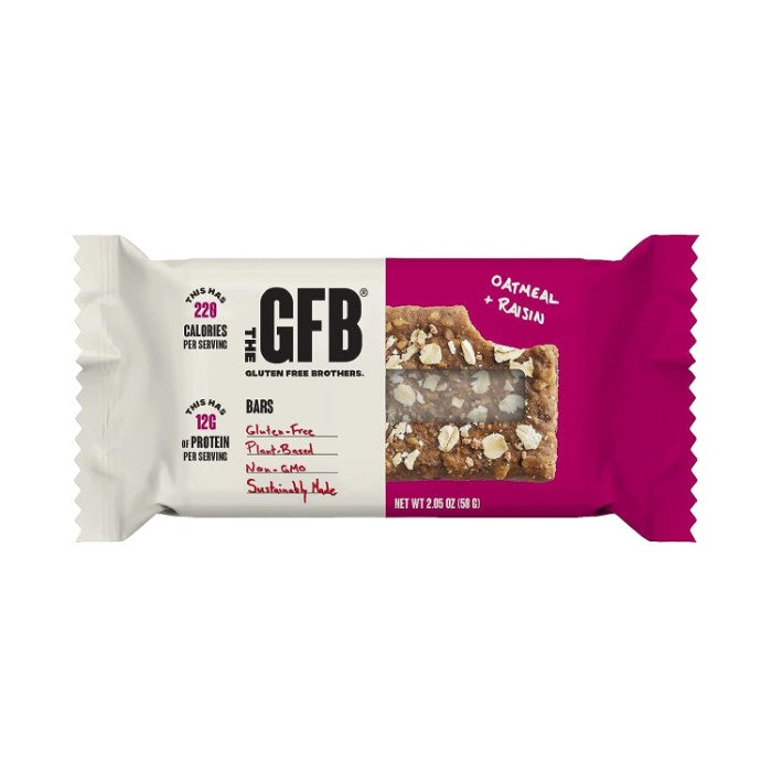 THE GFB – Bar Gf Haferflocken Rosinen 2.05 Oz – Packung mit 12