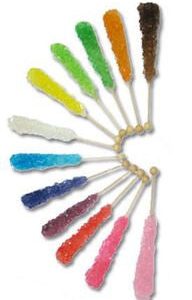 Assorted Rock Bonbonsticks – 10 zählen