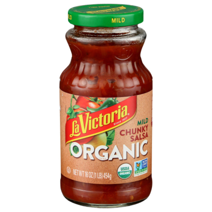 La Victoria Mild dick & grob Salsa, 16 Oz – Packung mit 9 Stück