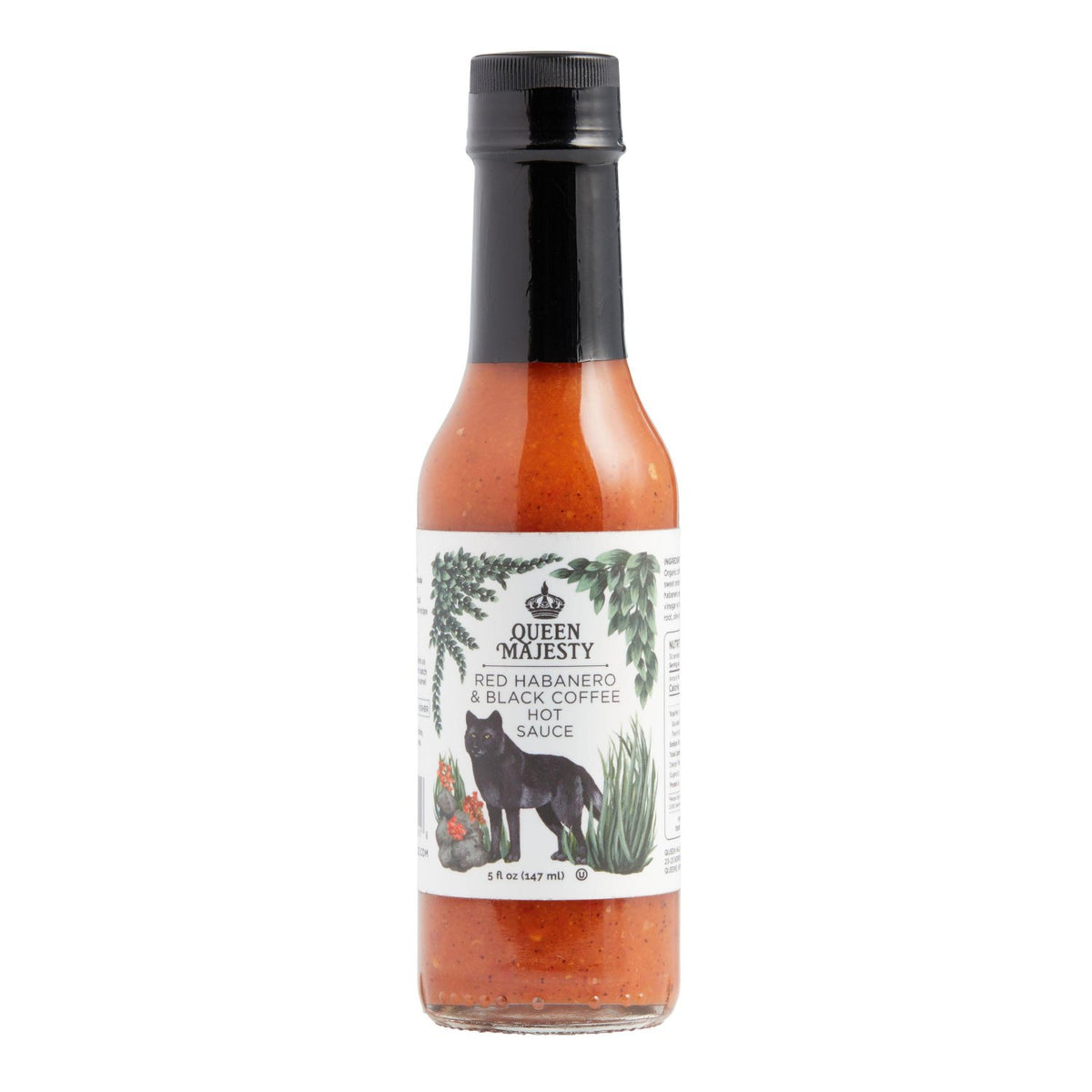 Königin Majestät Rot Habanero & Schwarz Kaffee Chilisauce