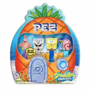 pez – spongbob quadrat Geschenkdose – Jubiläum exklusiv – 25th