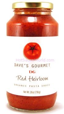 Dave's Bio rote Erbstück Pasta Sauce, 26oz