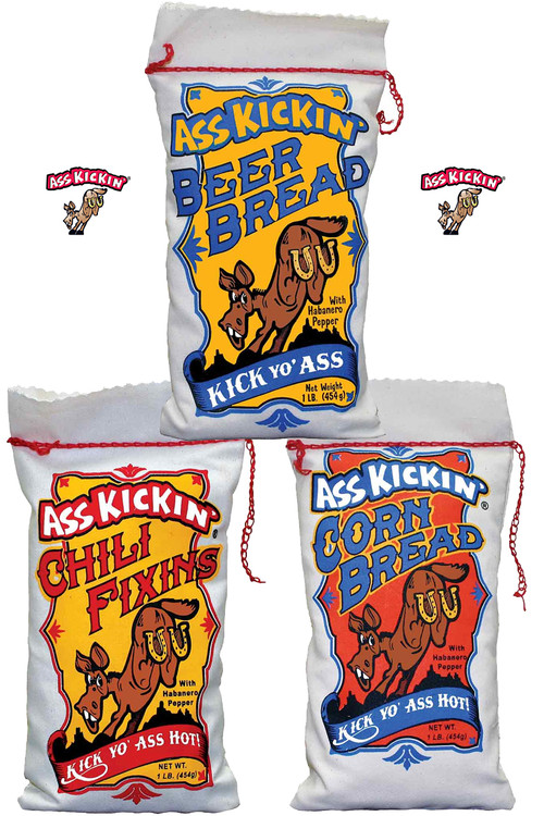 Ass Kickin Chili und Brot Geschenkset, 3/16oz