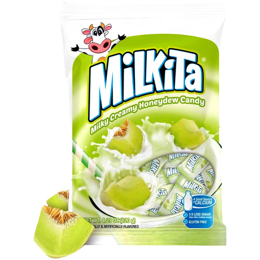 Milkita – Milky Creamy Honeydew Süßigkeiten – 30 Stück – 120 G