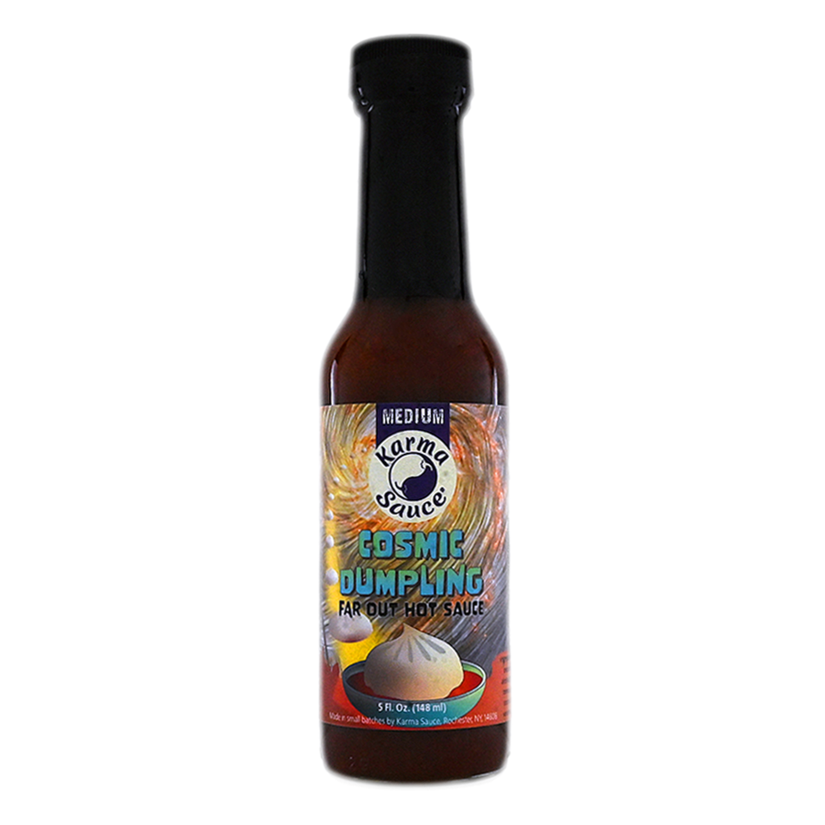 Karma Cosmic Dumpling Far Out scharfe Sauce