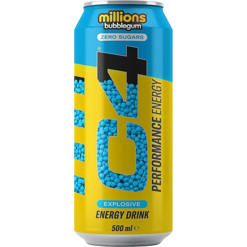 C4 Million Bubblegum – Zero Zucker Energy Drink