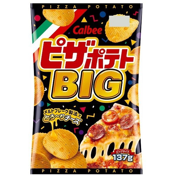 Calbee “Pizza Kartoffel groß”, 130g