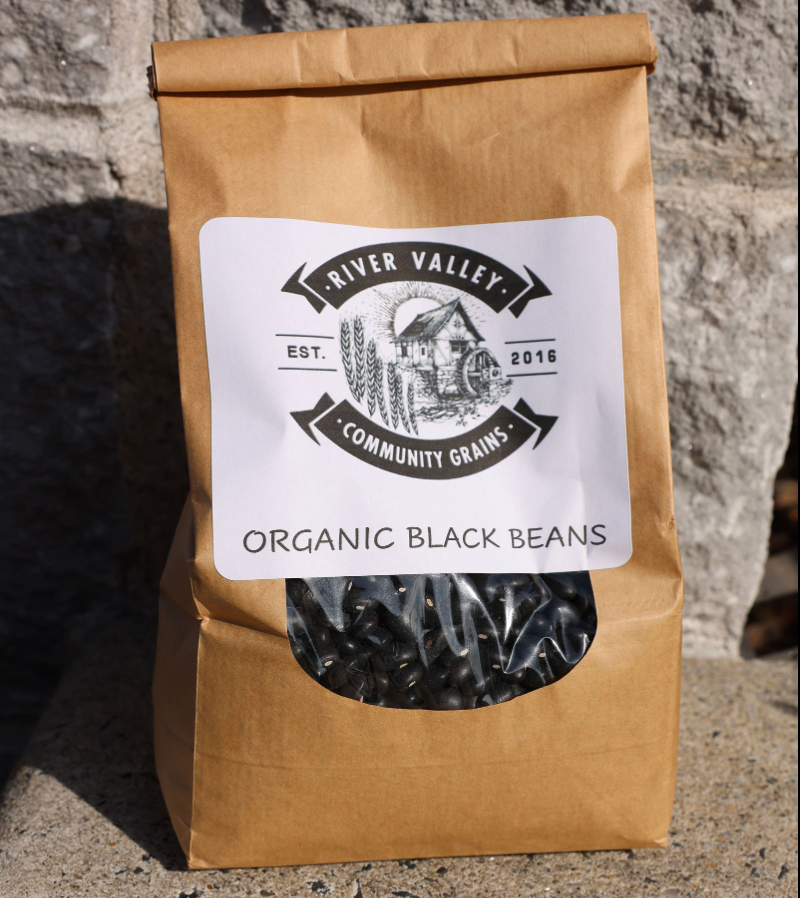 River Valley Community Grains Bio Schwarz Beans Tasche – 6 Beutel x 2 LB-Hülle