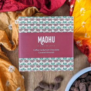 Madhu Schokolade Kaffee Kardamom Schokolade Mandeln