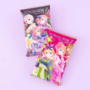 die Quintessenz Quintuplets Saison 2 Karte mit Waffel