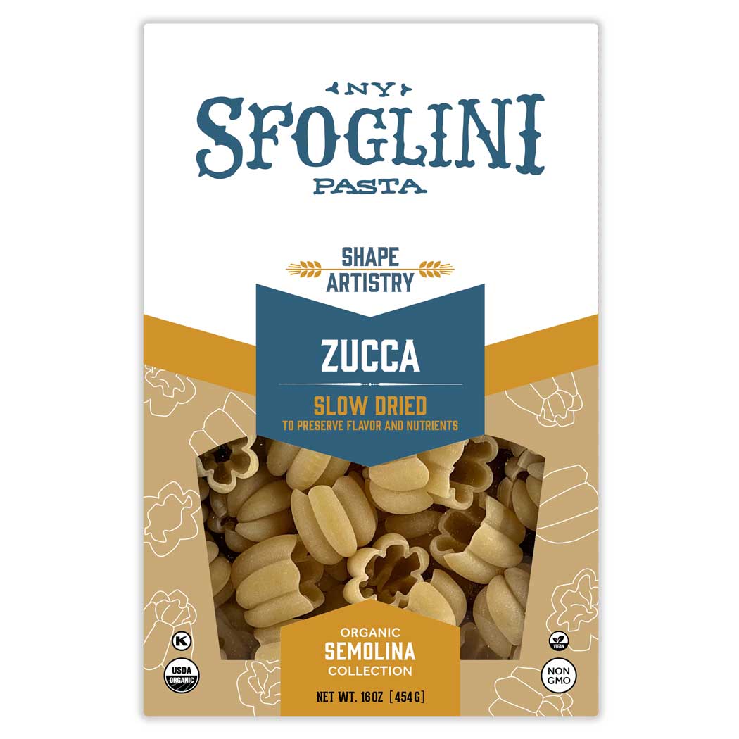 Sfoglini – Zucca, biologische Durum-Semolina-Pasta
