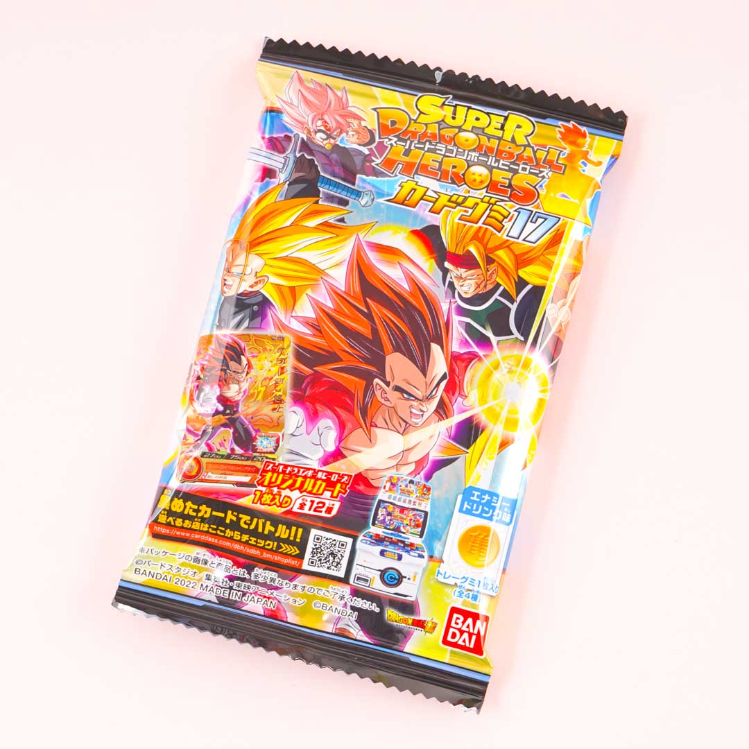 Super Dragon Ball 17 Gummy & Aufkleber
