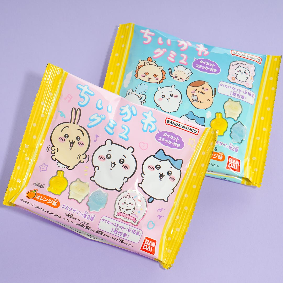 Chiikawa Gummies mit Die-Cut Aufkleber