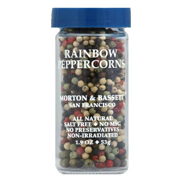 Morton & Bassett Peppercorn Rainbow, 1.9 Oz – Packung mit 3 Stück