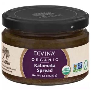 Divina Bio-Olivenaufstrich Kalamata, 8,5 Unzen (Packung mit 6 Stück)
