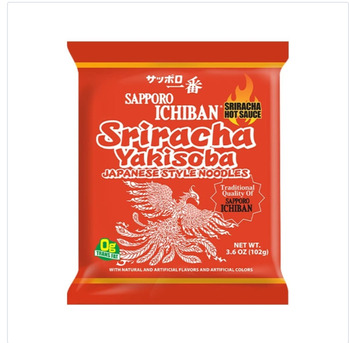 Sapporo Sriracha Yakisoba Nudeln