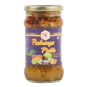 Taj pacheranga pickle, (achar pacherranga)