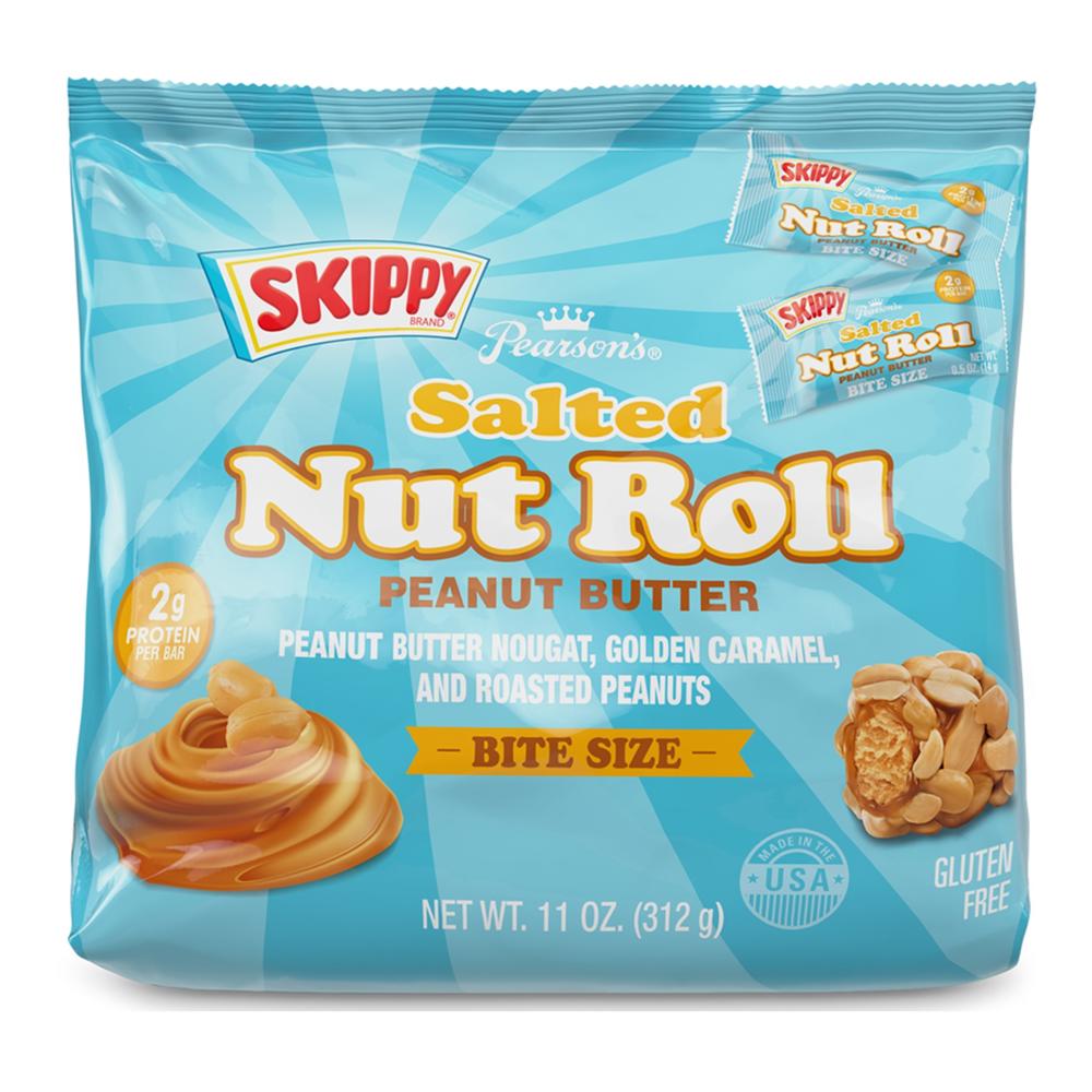 Bissgröße Skippy® Erdnussbutter gesalzene Nussrolle